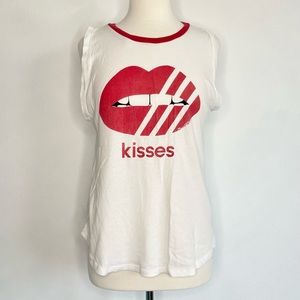 Lauren Moshi Kisses Tank Top, Large
